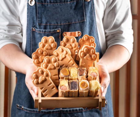 Mochi Waffles maison servies chez Chana poke Thaï à Gif-sur-Yvette