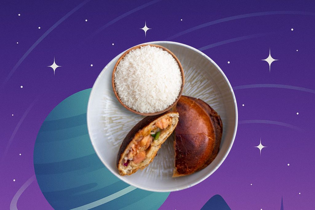 Burger UFO Salmon Sunset – Saveurs thaïes et saumon fondant