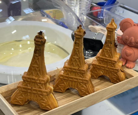 Mochi Waffle Tour Eiffel – dessert parisien